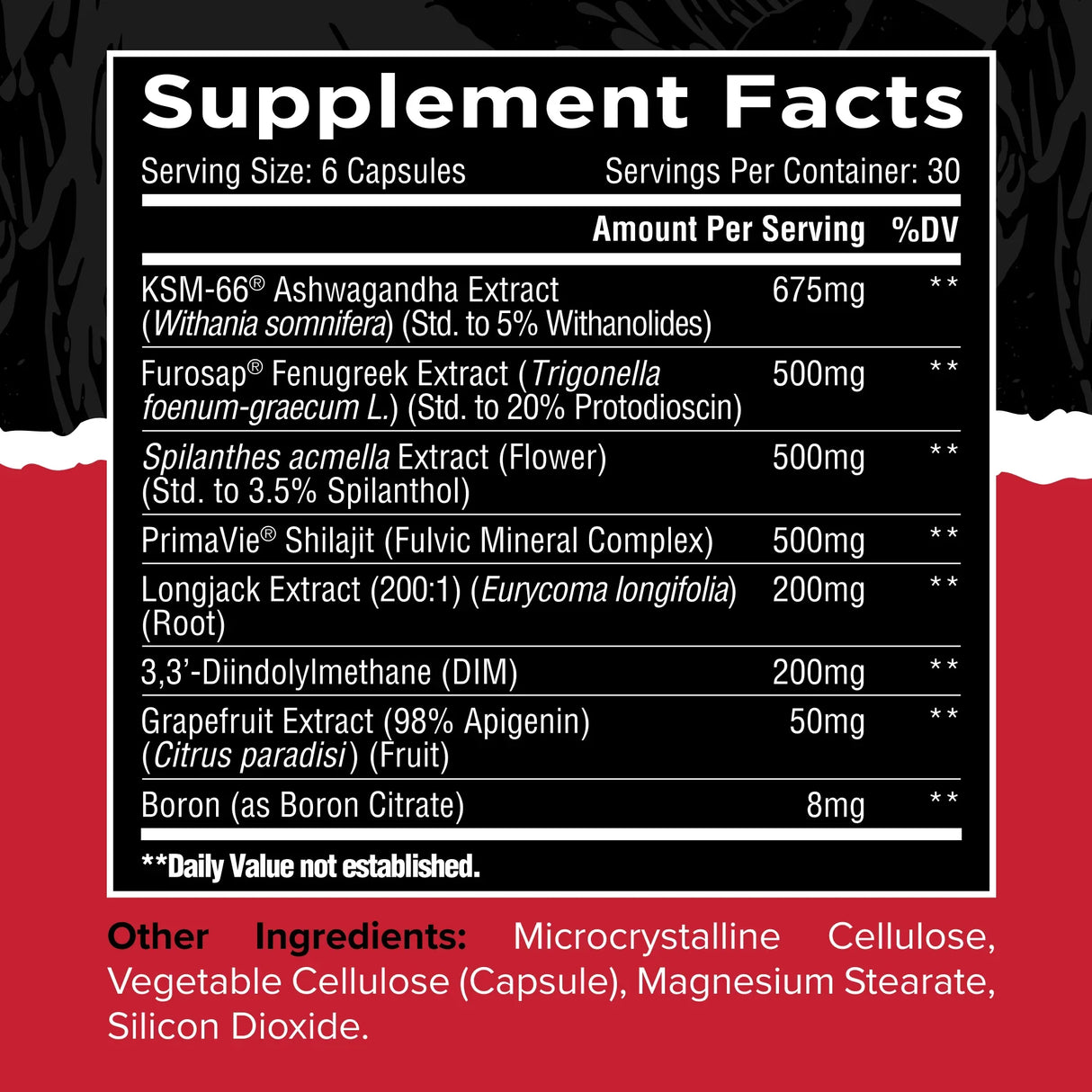 Unmatched Longevity Test, 180 Capsules