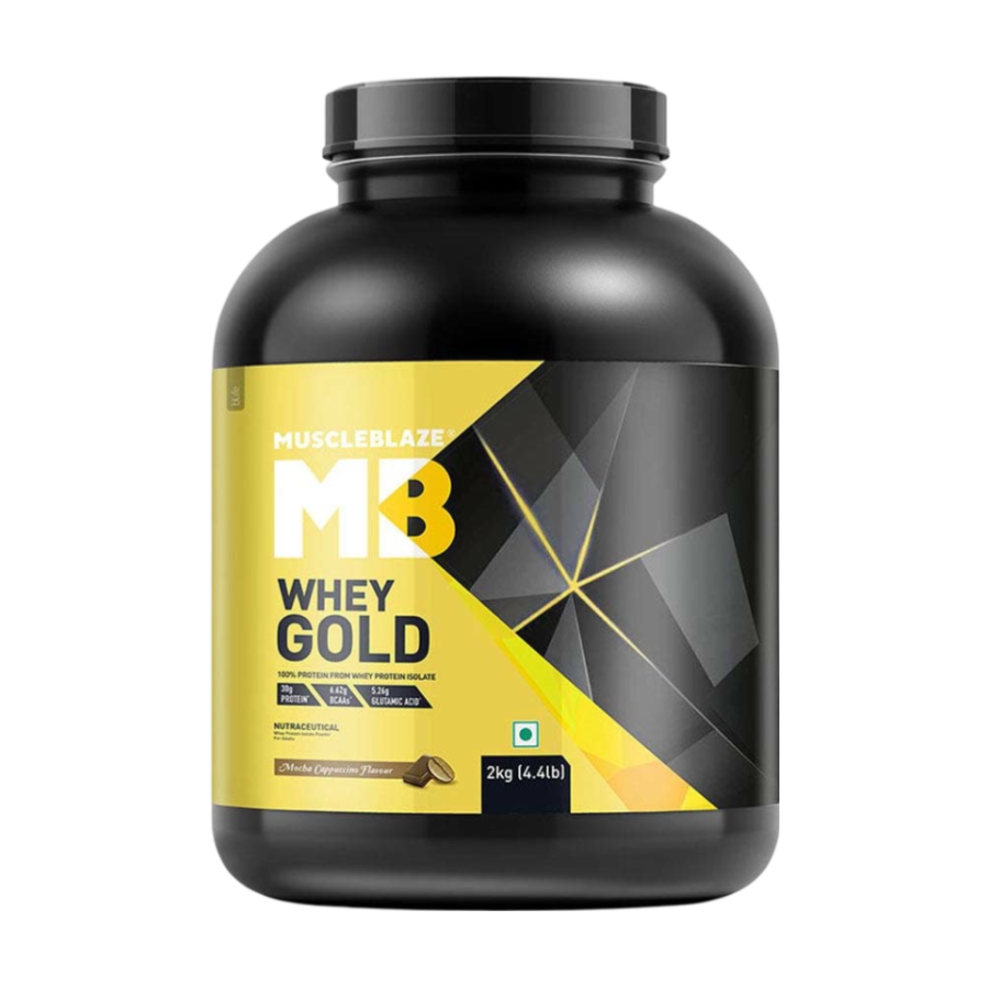 MuscleBlaze Whey Gold 100% Whey Isolate 2 Kg