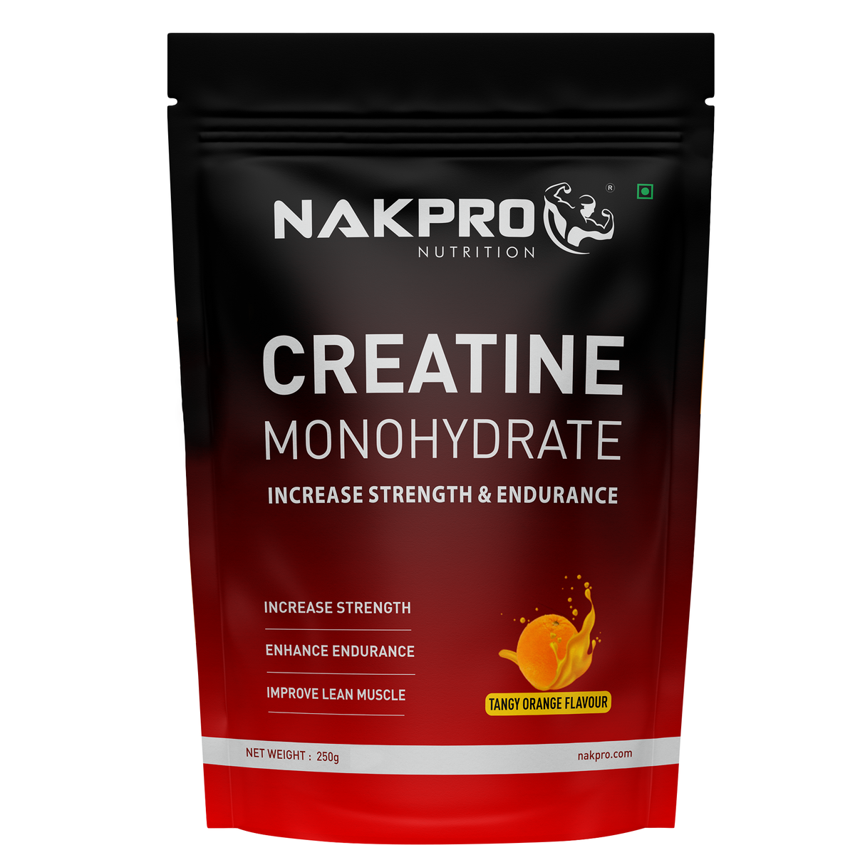 NAKPRO Micronized Creatine Monohydrate 250g