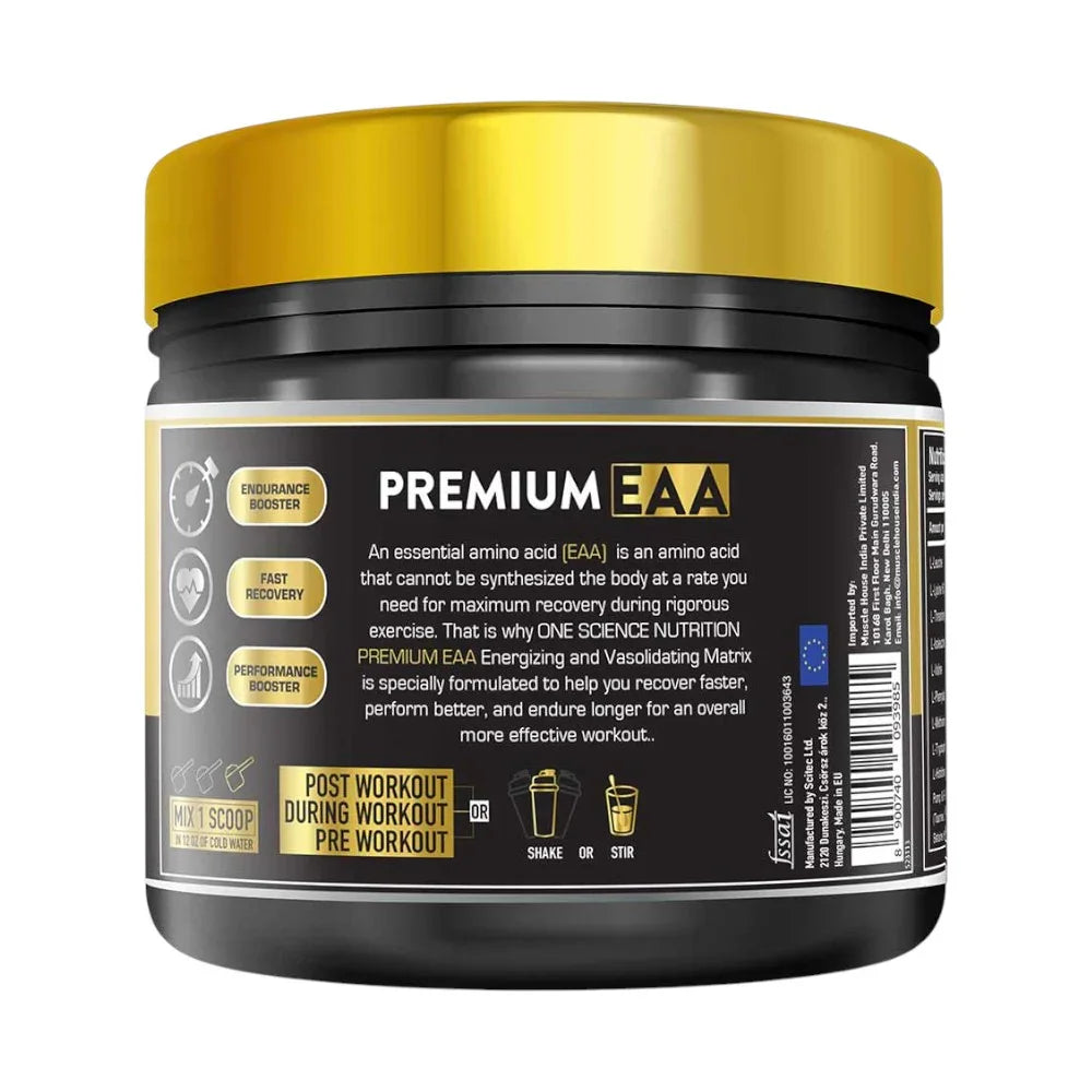 One Science Nutrition Premium EAA (All 9 Essential Amino Acids) - 30 Servings