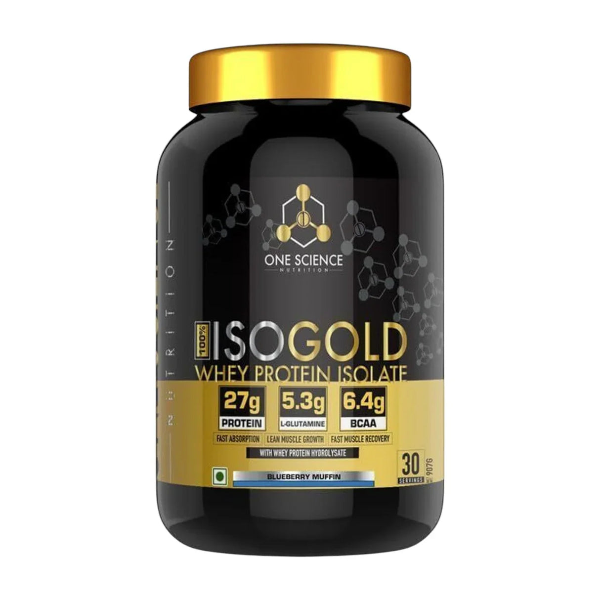 One Science ISO Gold Whey Protein Isolate - 2 Lbs