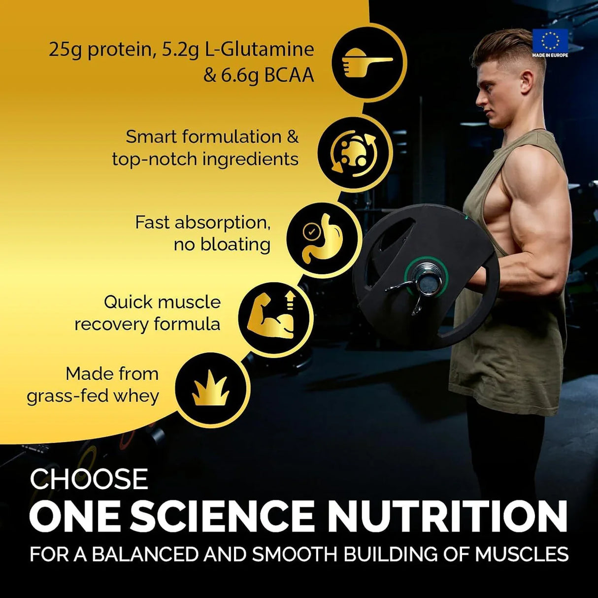 One Science Premium Whey Protein - 1 Lbs