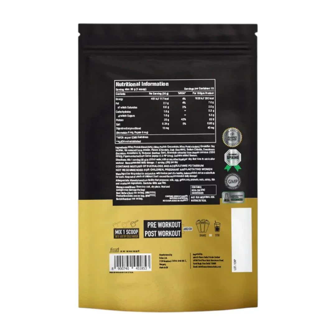 One Science Premium Whey Protein - 1 Lbs