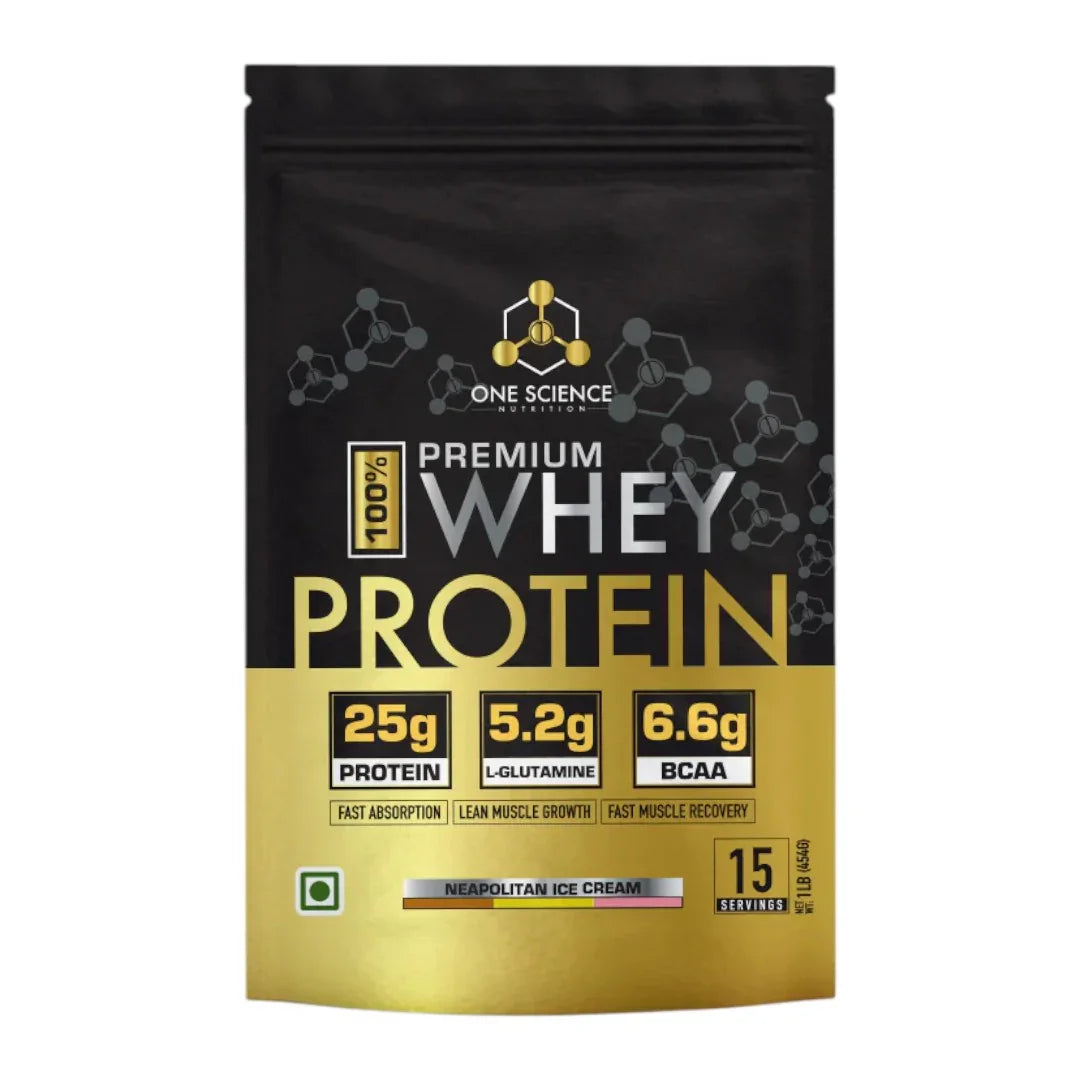 One Science Premium Whey Protein - 1 Lbs