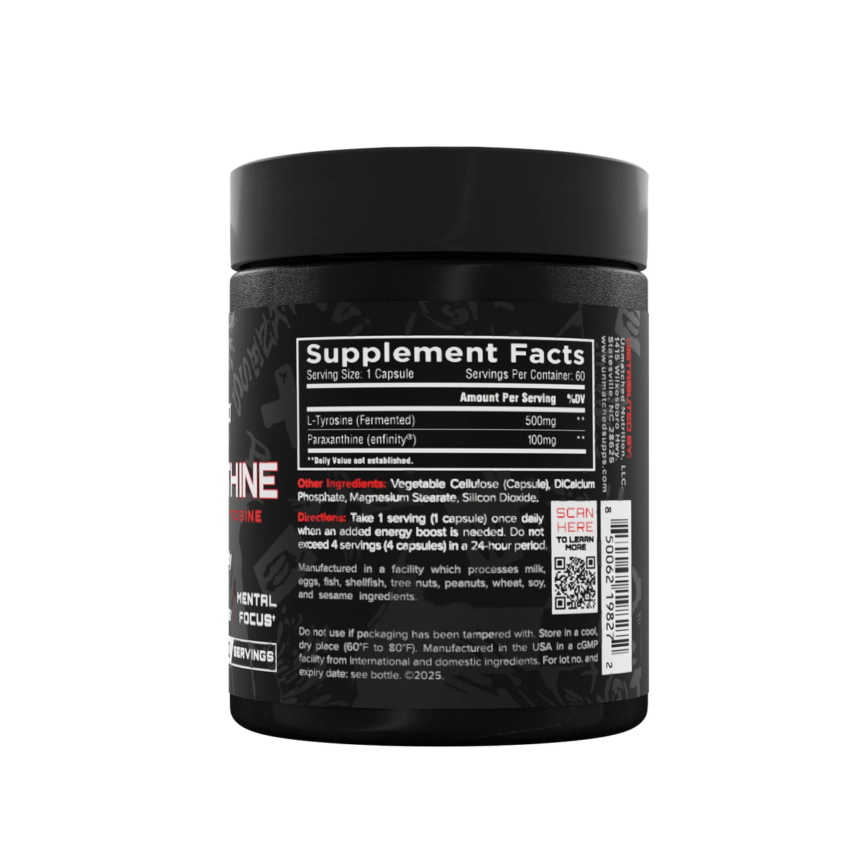Unmatched Paraxanthine, 60 Capsules