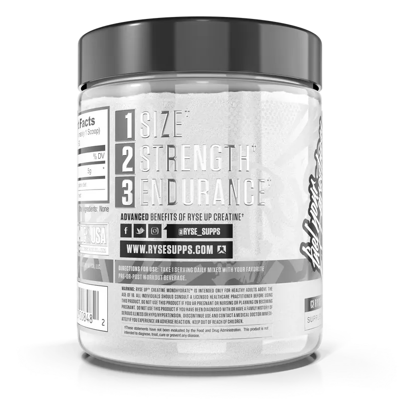 Ryse Creatine Monohydrate, 300g - 60 Servings