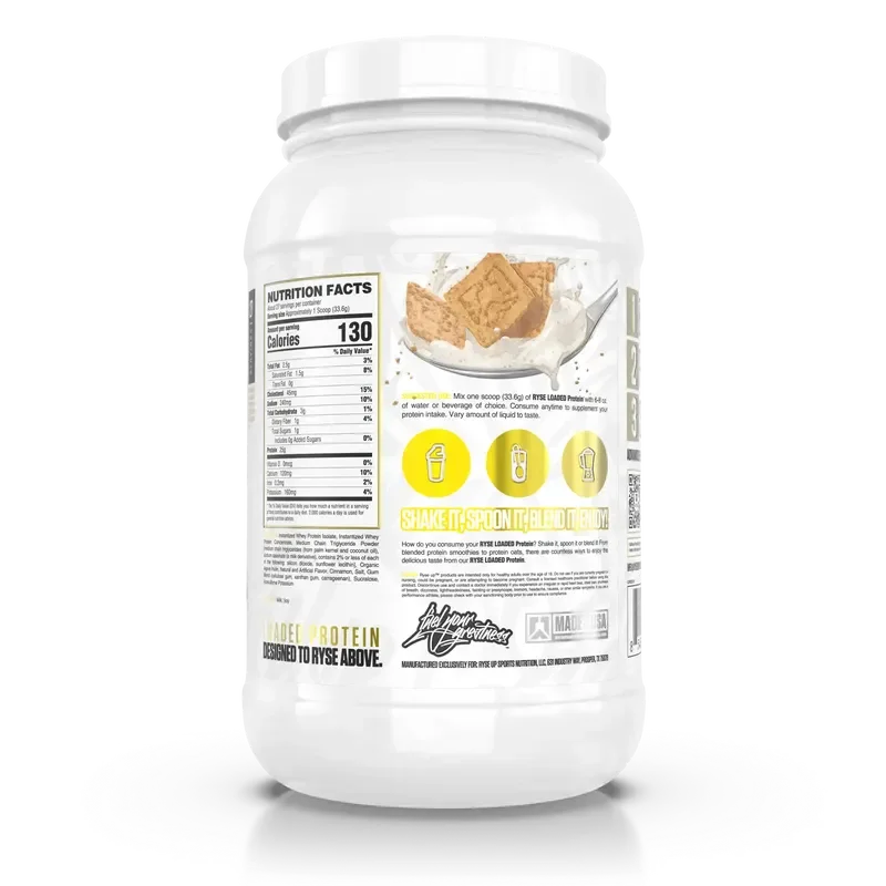 Ryse Loaded Protein, 27 Servings - 2 Lbs