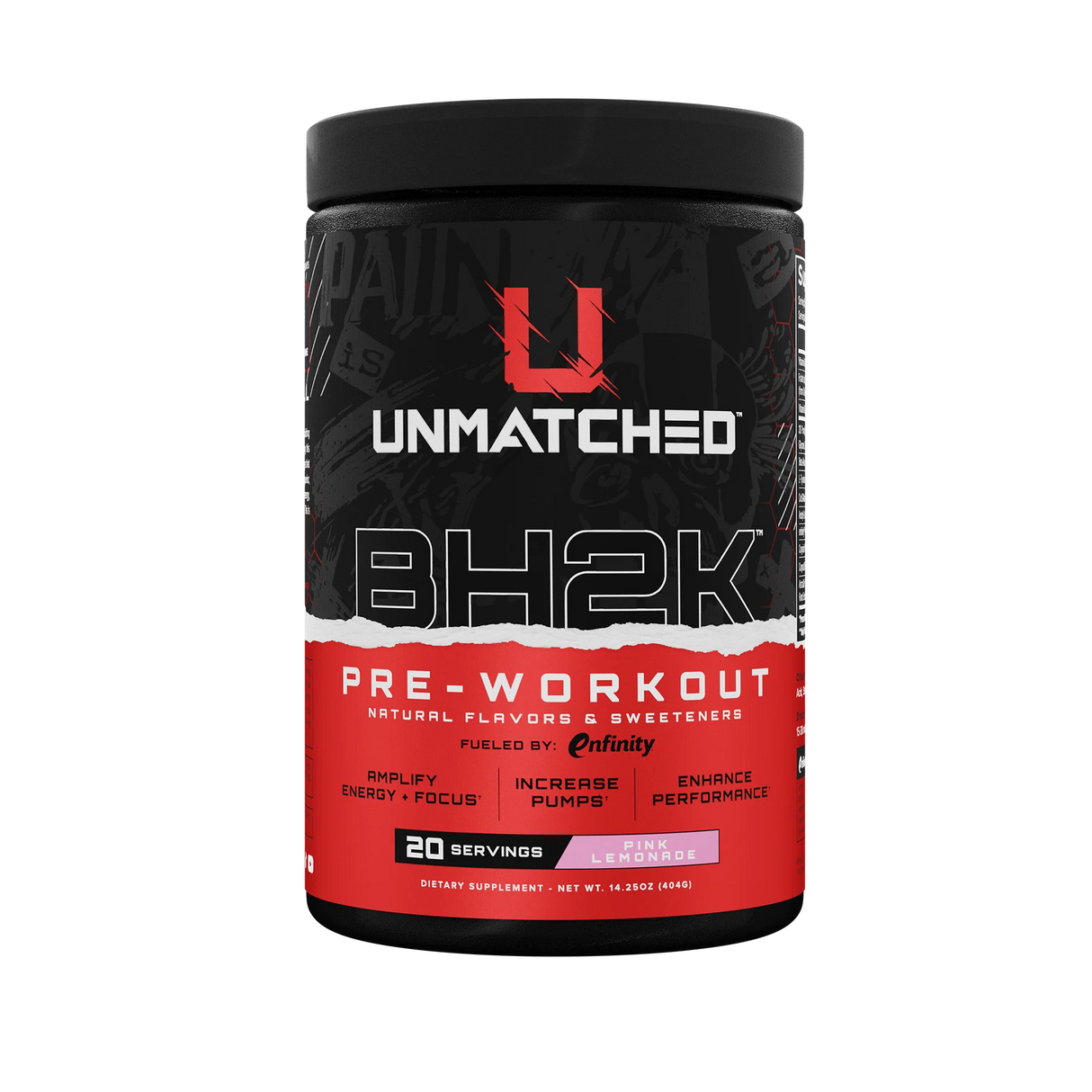 Unmatched BH2K Pre-Workout, 20 Servings