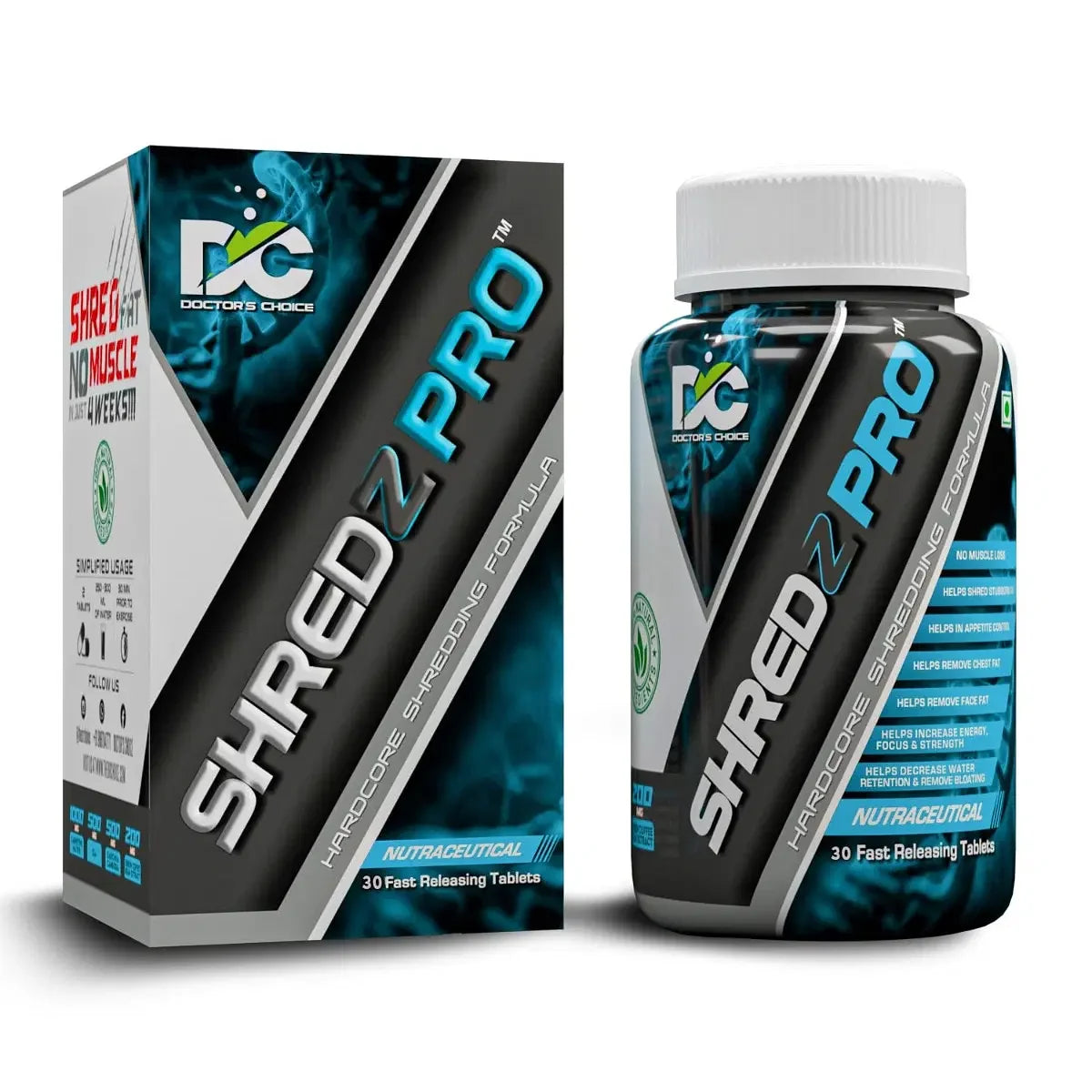 Doctor's Choice SHREDZ PRO Formula 30 Count