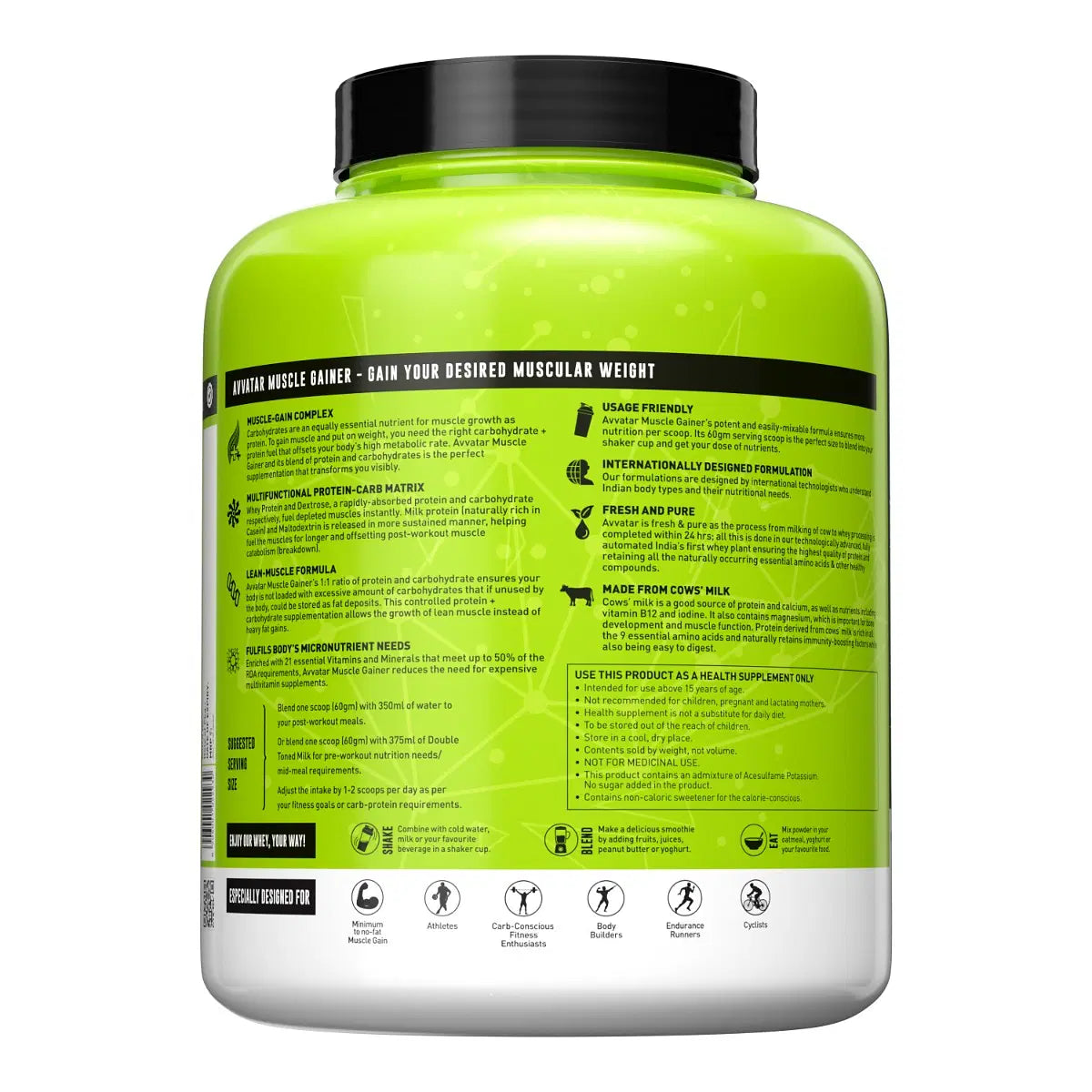 Avvatar Muscle Gainer 4.4 Lbs