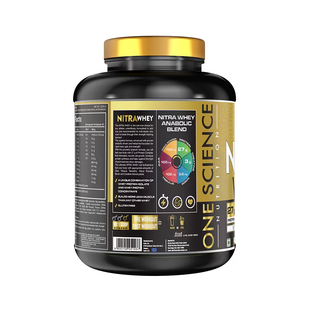 One Science Nitra Whey - 5 Lbs