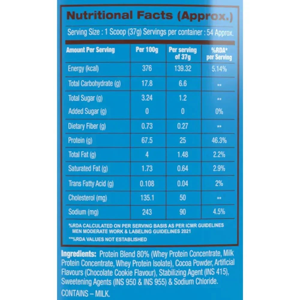 BPI Sports Whey HD Ultra Premium Protein Powder- 4.4 Lbs