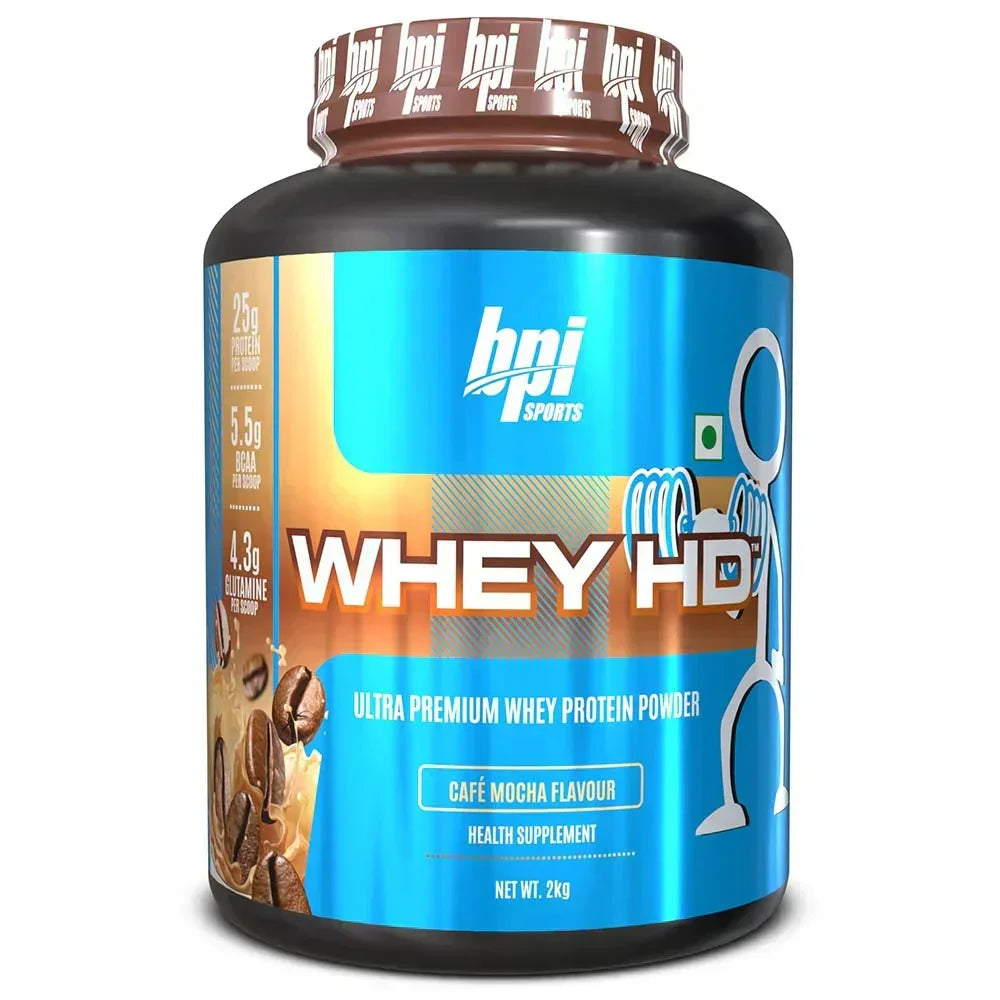 BPI Sports Whey HD Ultra Premium Protein Powder- 4.4 Lbs