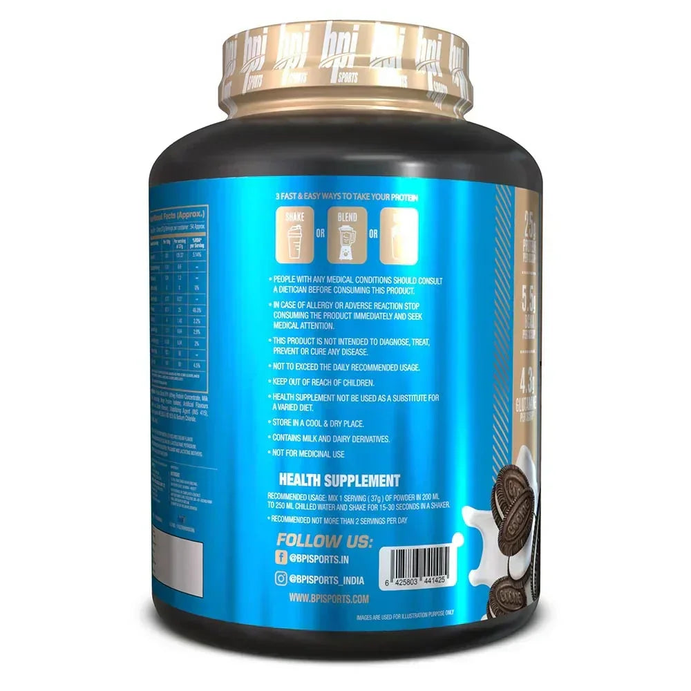 BPI Sports Whey HD Ultra Premium Protein Powder- 4.4 Lbs