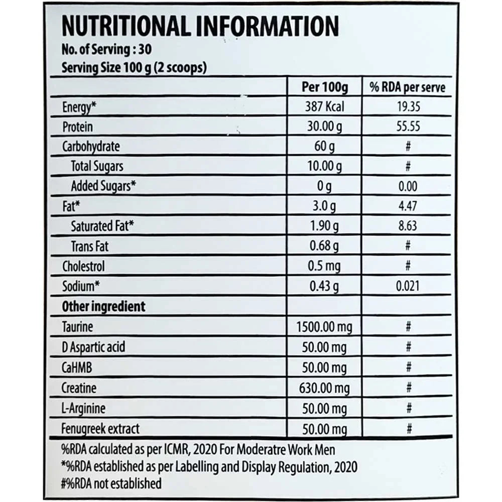 Kevin Levrone Anabolic Mass Gainer - 3 kg