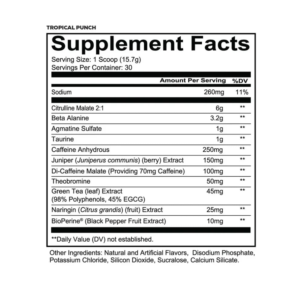 Redcon1 Total War Pre Workout - 30 Servings