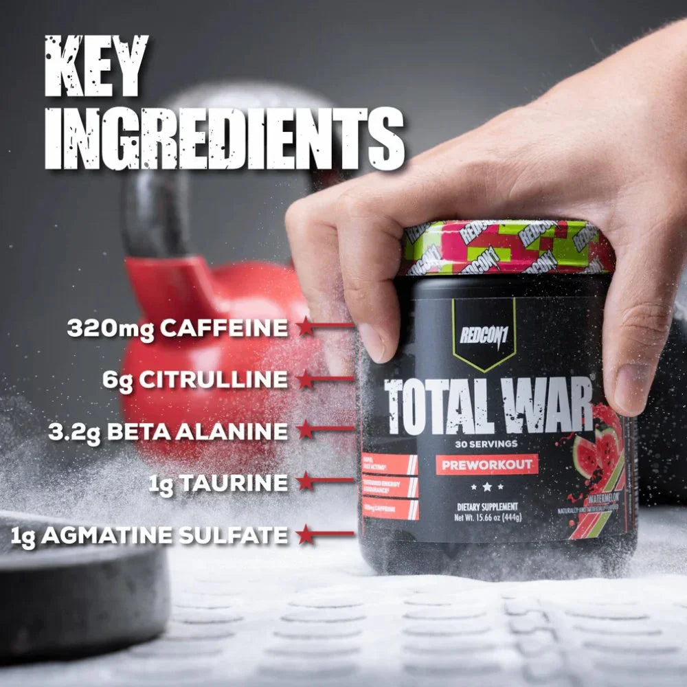 Redcon1 Total War Pre Workout - 30 Servings
