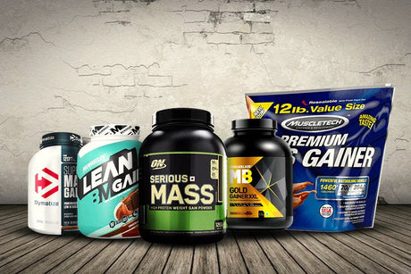 Shop mass gainer supplements in India, top weight gain powders displayed on Nutristar