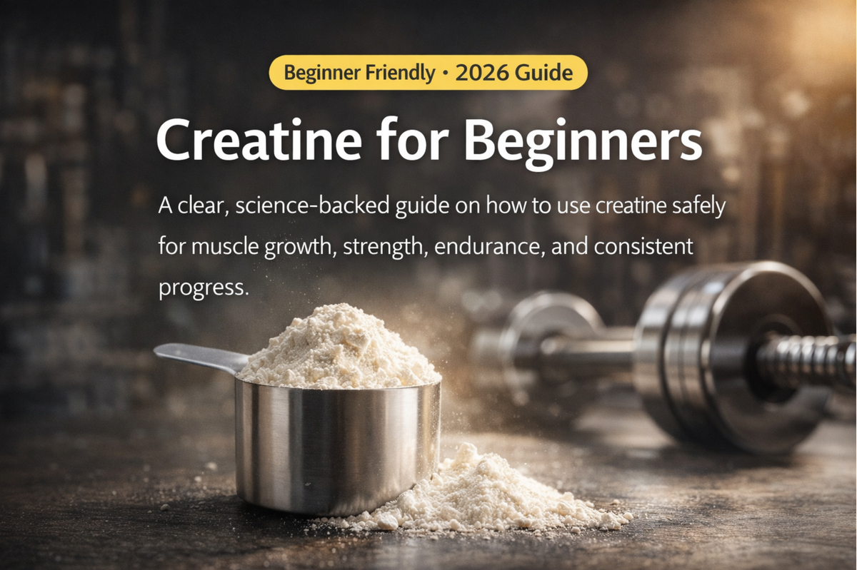 Using Creatine Creatine for Beginners: Safe Guide to Muscle Growth – Nutristar