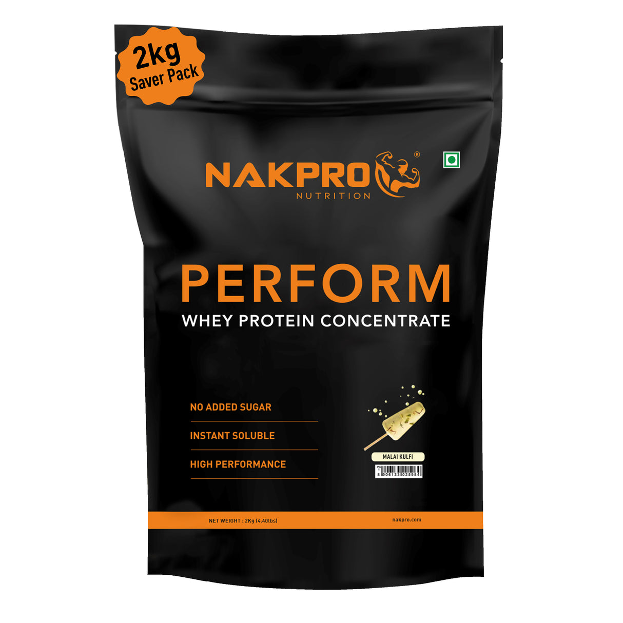 NAKPRO Perform Whey Protein Concentrate 2 Kg