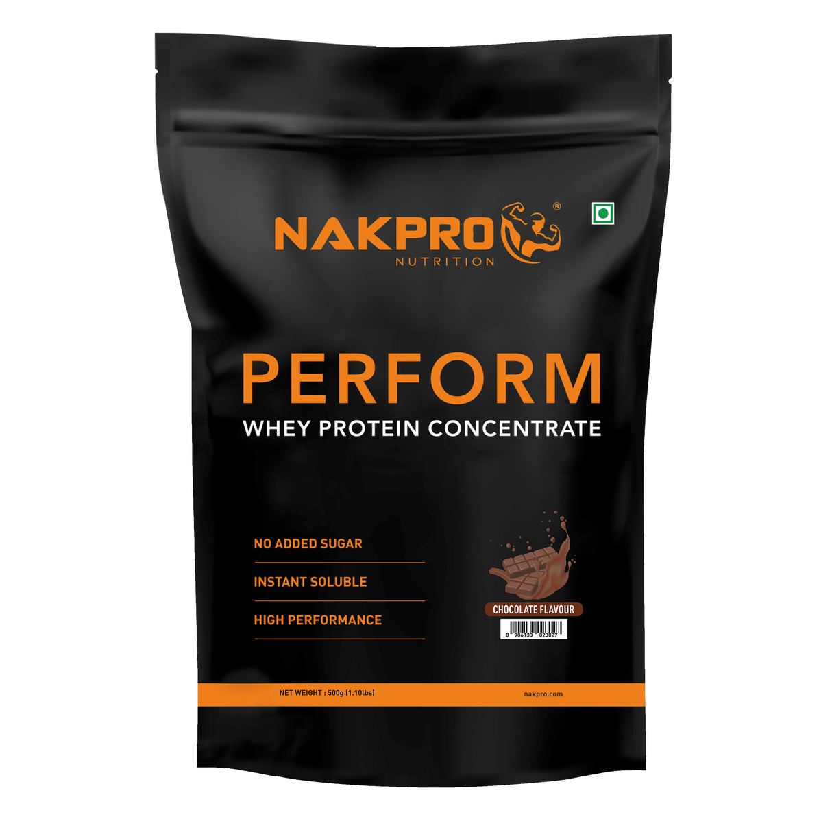 NAKPRO Perform Whey Protein Concentrate 500 Gm