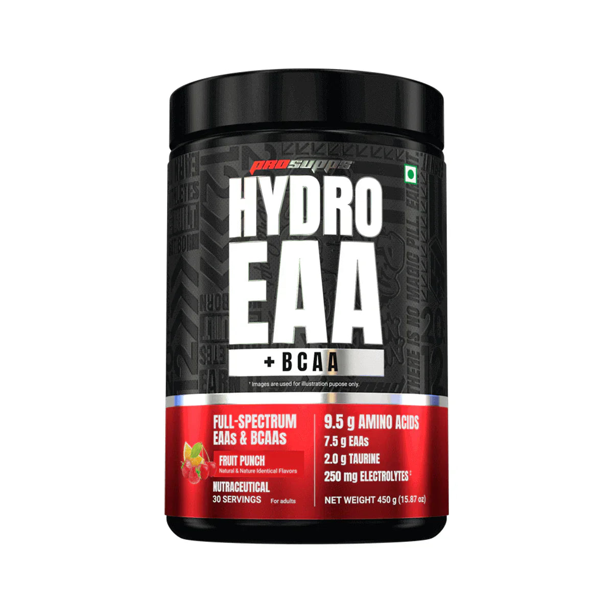 Prosupps Hydro EAA + BCAA Recovery Energy Drink | Essential Amino Acids & Electrolytes | 450g