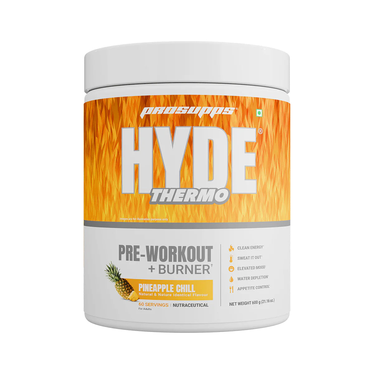 ProSupps Mr Hyde Thermo Pre-Workout + Burner - 60 Servings