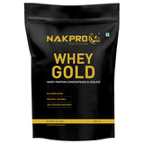 NAKPRO Gold Whey Protein Concentrate & Isolate - 2 Kg