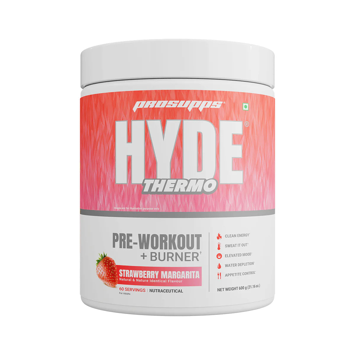 ProSupps Mr Hyde Thermo Pre-Workout + Burner - 60 Servings