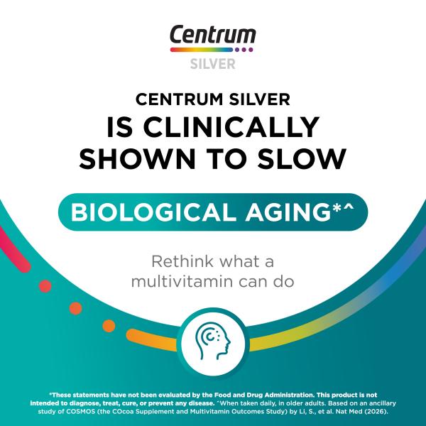 Centrum Silver Women 50+ Multivitamins | 65 Tablets
