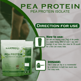 NAKPRO Pea Protein Isolate 1 Kg
