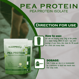 NAKPRO Pea Protein Isolate 1 Kg