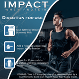 NAKPRO Impact Whey Protein Concentrate & Isolate 1 Kg