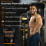 NAKPRO Perform Whey Protein Concentrate 500 Gm