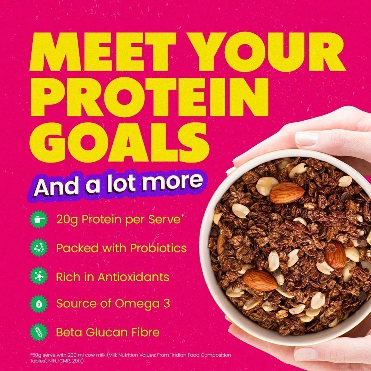YogaBar High Protein Muesli with Probiotics | 1kg