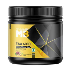 MuscleBlaze EAA 6000, 6000 mg EAAs Blend, 800 mg Hydration Blend - 25 Servings