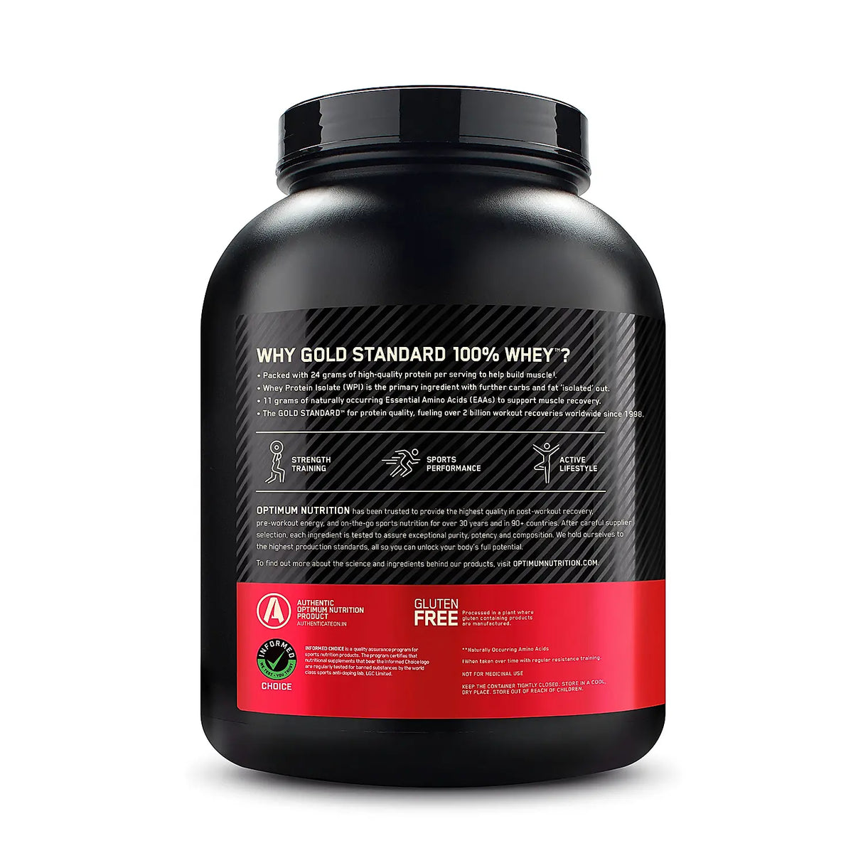 Optimum Nutrition (ON) Gold Standard 100% Whey 5 Lbs - Nutristar