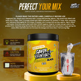 Gayor Essentials Pre Gayor Black 2.0 Pre-Workout Powder 338g | 200mg Caffeine