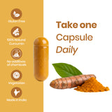 Vlado's Himalayan Organics Curcumin 1600mg with Piperine | 60 Capsules | Joint Support Supplement
