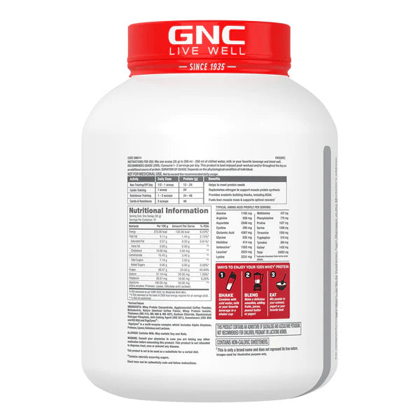 GNC Pro Performance 100% Whey Protein - 2 Lbs - Nutristar