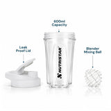 Nutristar Cube X Premium Shaker Bottle 600ml (Random Color)