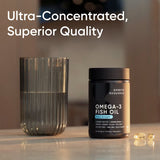 Sports Research Alaskan Omega-3 Fish Oil 1250mg | Triple Strength | 90 Softgels