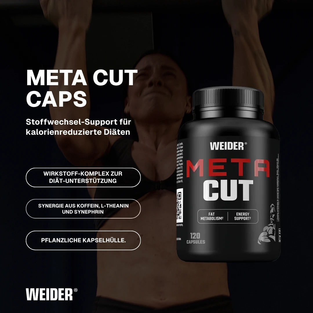 Weider Meta Cut Fat Burner | 120 Capsules