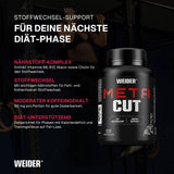 Weider Meta Cut Fat Burner | 120 Capsules