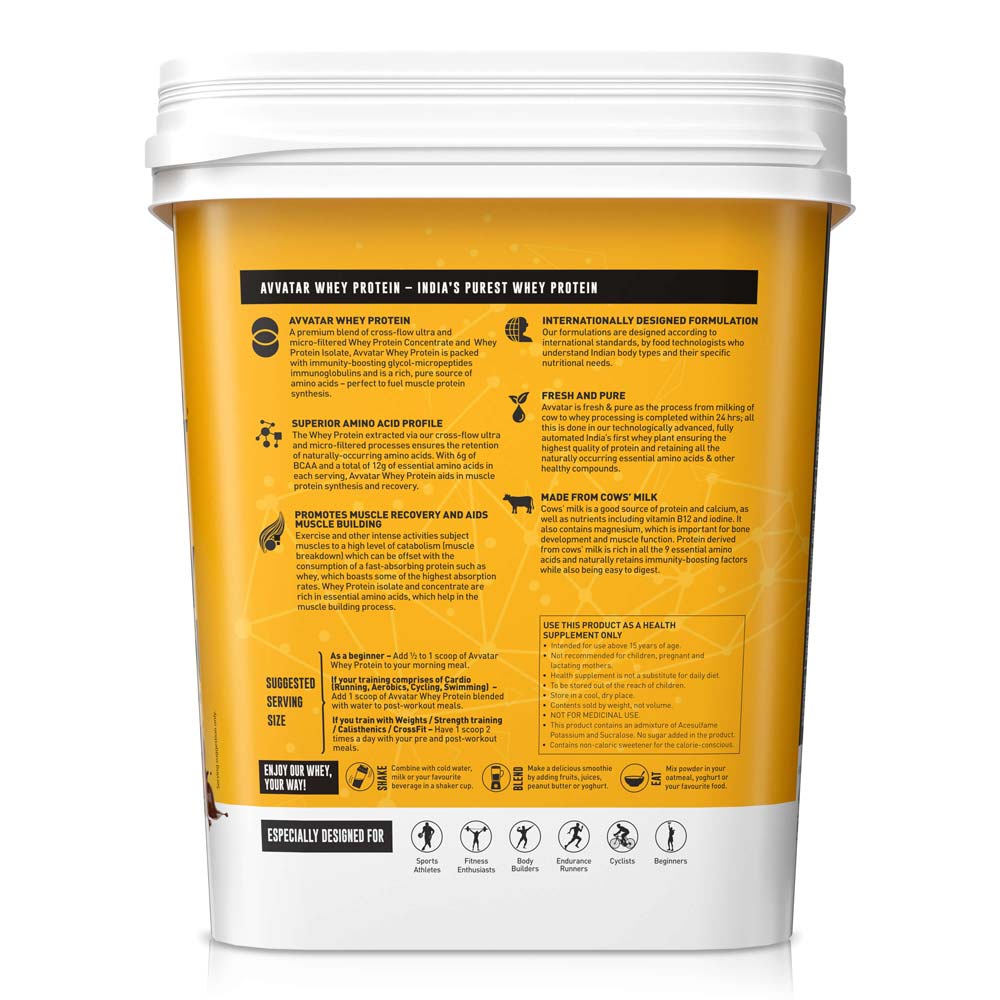 Avvatar Whey Protein Powder - 4 Kg