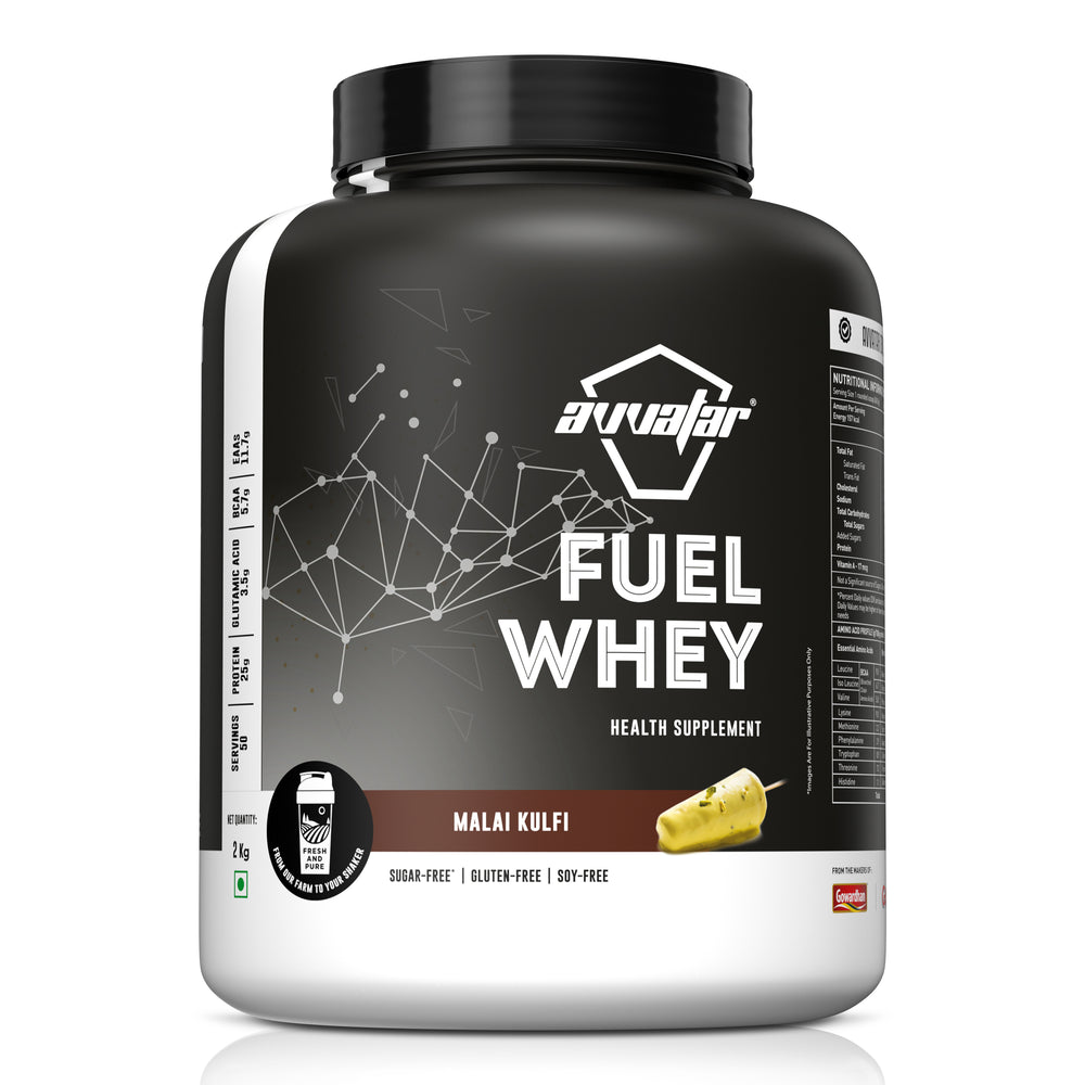 Avvatar Fuel Whey Protein 2 kg | 25g Protein