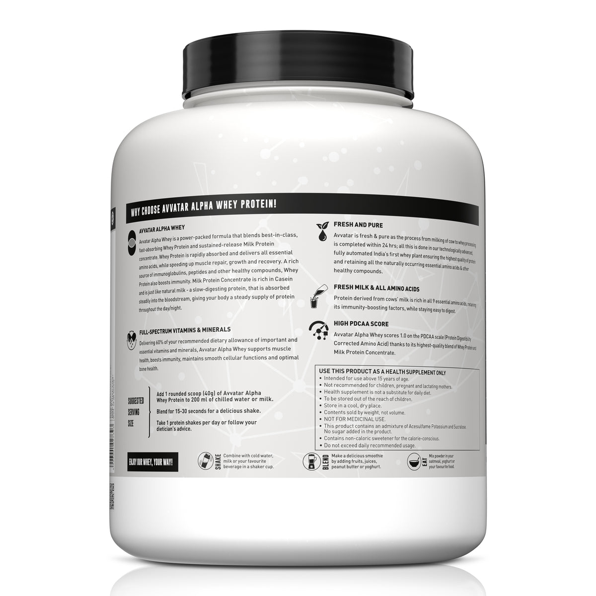 Avvatar Alpha Whey Protein 2 Kg