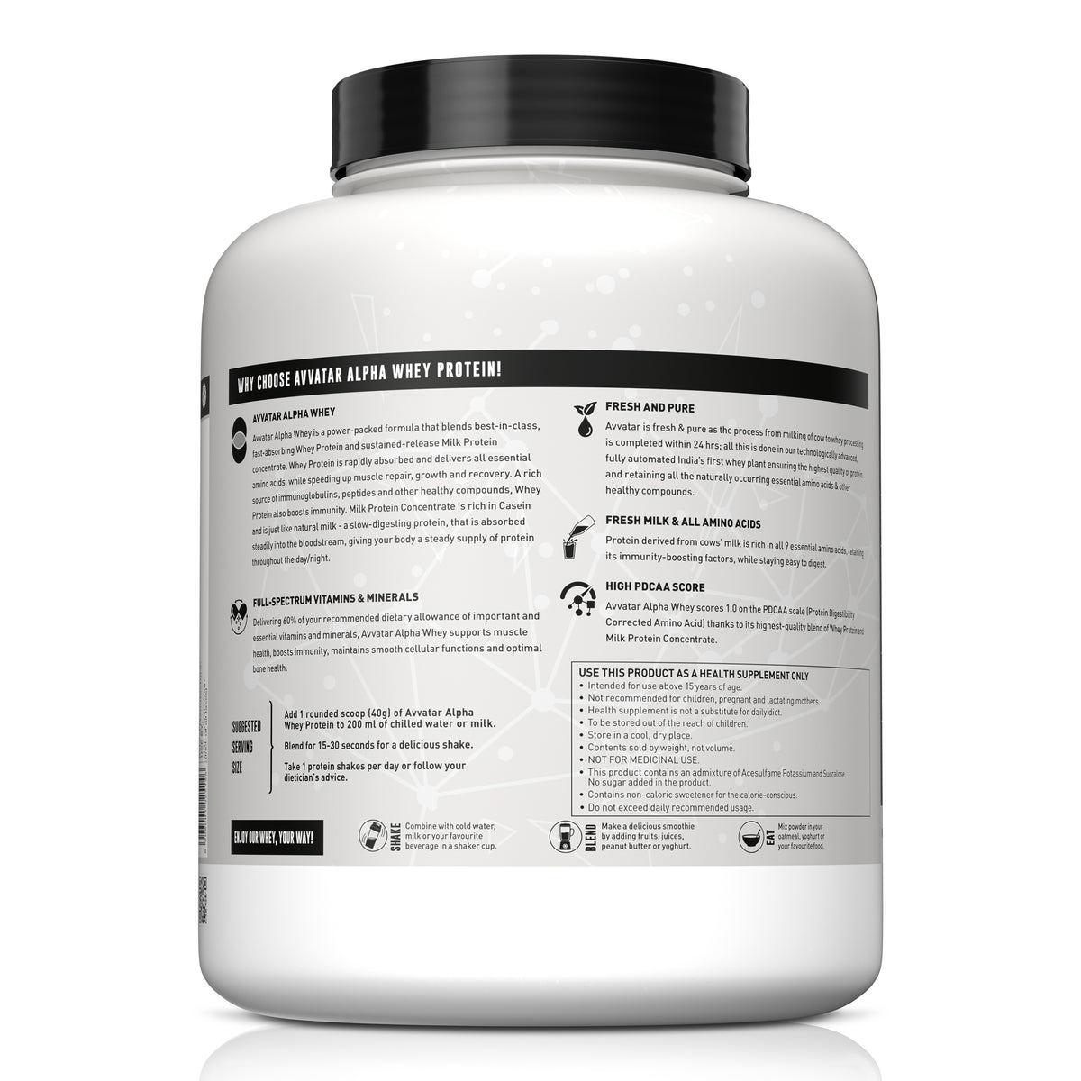 Avvatar Alpha Whey Protein 2 Kg