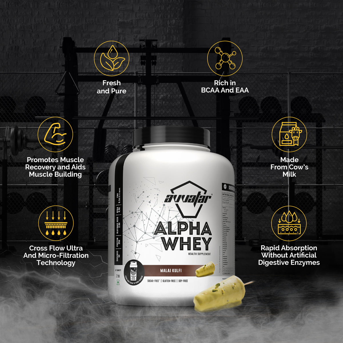 Avvatar Alpha Whey Protein 2 Kg