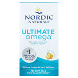 Nordic Naturals Ultimate Omega 3 Fish Oil Softgels | 1280mg Omega-3 Fatty Acids | EPA & DHA | 180 Softgels